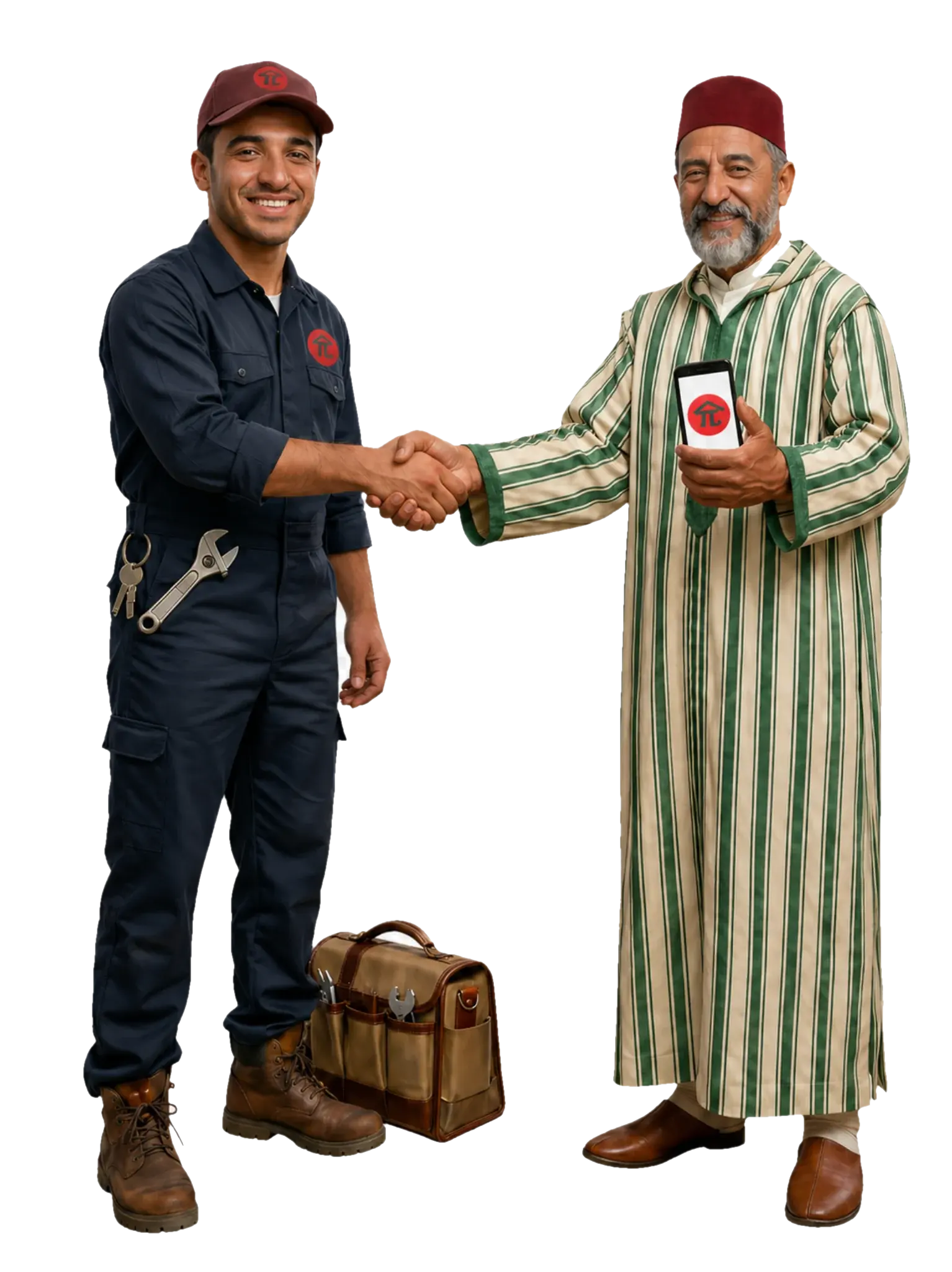 Prestataire Taskit et son client